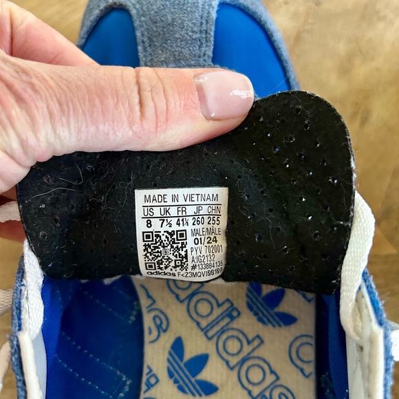 adidas SL 72 RS Blue, white, red, sz 8 M - Picture 7 of 7